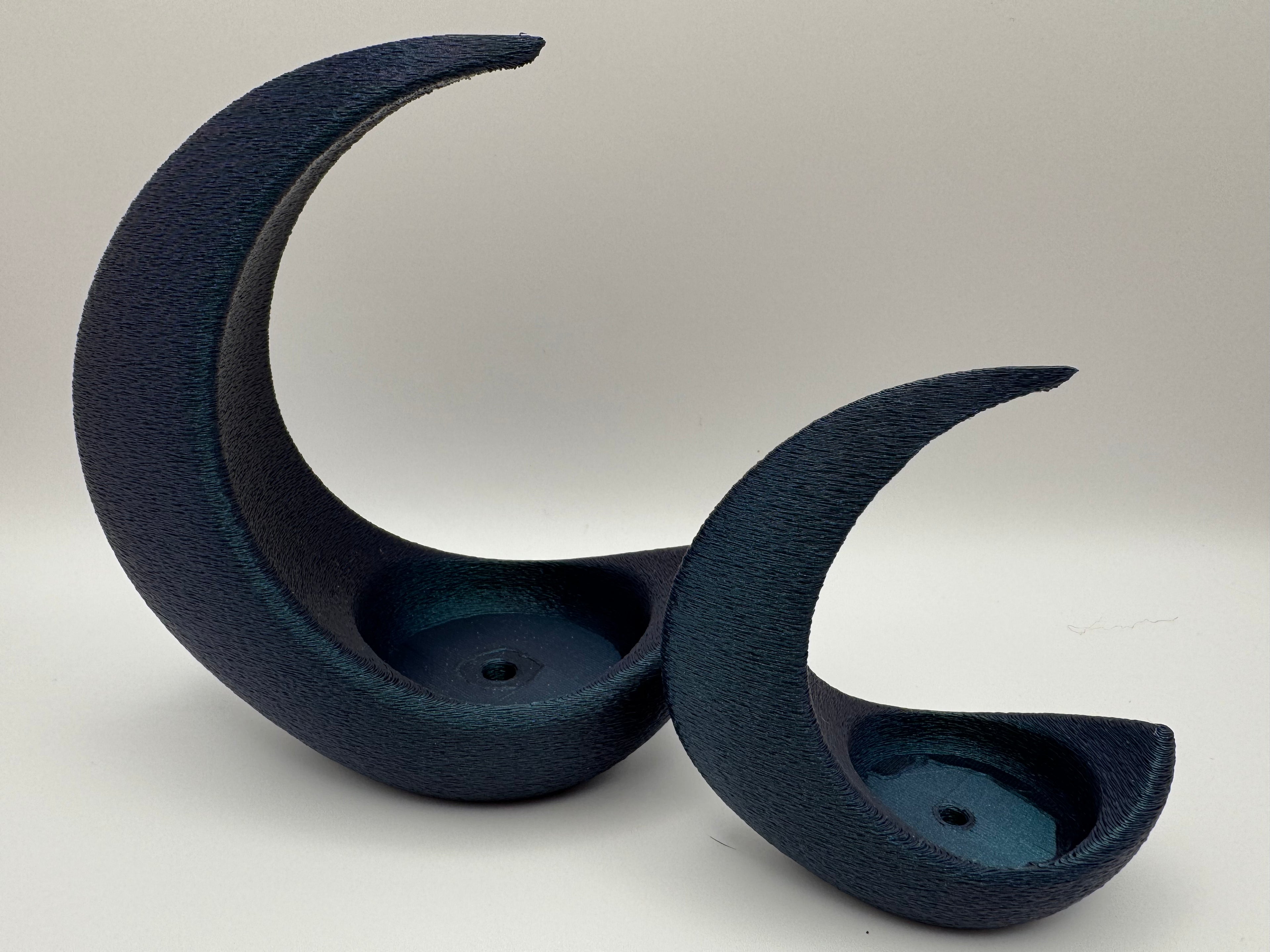 Crescent Moon Air Plant Holder